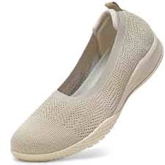 LEDINEY WOMEN'S GO WALK FLAT COMFORTABLE SNEAKERS SIZE 41.5 NEW WITHOUT TAG - Picture 1 of 11